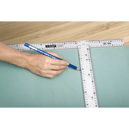 ЗУБР Т-угольник алюминиевый, Профессионал (34387) купить в Когалыме