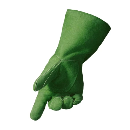 Краги спилковые зелёные Foxweld купить в Когалыме