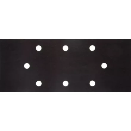 Лист шлиф. универсал. URAGAN "Оптимален для твердых пород дерева" 8 отверстий по линии, для ПШМ, P320, 93х230мм, 50шт 907-22102-320-50 купить в Когалыме