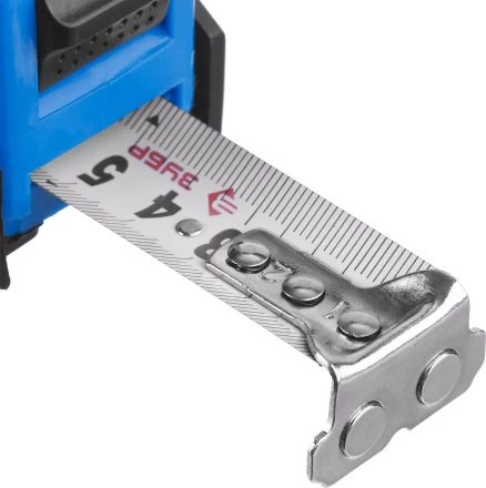 Рулетка ЗУБР "НЕЙЛОН", нейлоновое покрытие, упрочненное полотно, ударопрочный обрезиненный корпус, 5м/25мм 34056-05-25_z01 купить в Когалыме