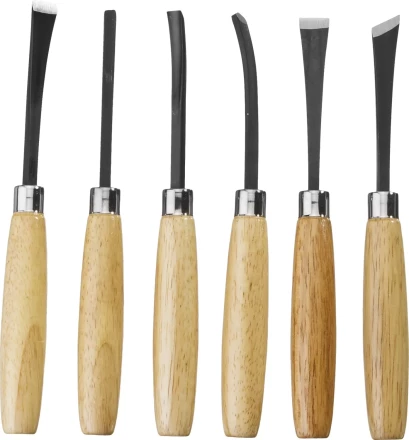 Набор STAYER: Резцы фигурные, с деревянной ручкой, 6шт 1832-H6 купить в Когалыме