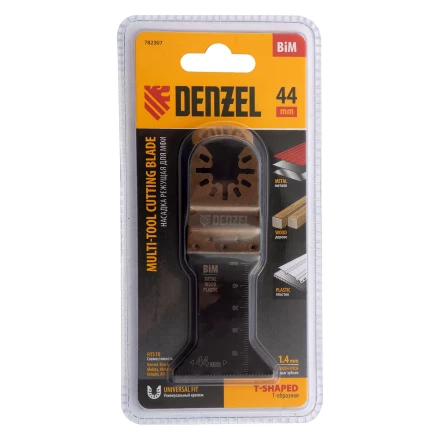 Насадка для МФИ режущая Т-образная, BiM, по металлу, дереву, пластику, 44 x 1.4 мм, мелкий зуб Denzel 782307 купить в Когалыме