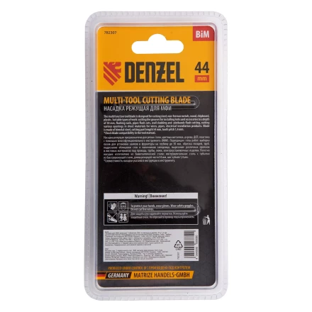 Насадка для МФИ режущая Т-образная, BiM, по металлу, дереву, пластику, 44 x 1.4 мм, мелкий зуб Denzel 782307 купить в Когалыме