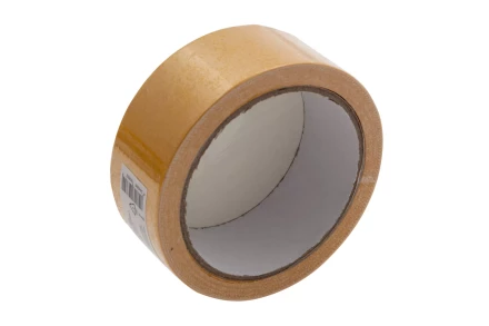 Лента клейкая двусторонняя, 38 мм х 10 м, на тканевой основе Сибртех 888105 купить в Когалыме