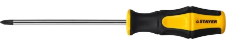 Отвертка STAYER "MASTER" "HERCULES", Сr-V, противоскользящая рукоятка, PH1x150мм 25052-1-15_z02 купить в Когалыме
