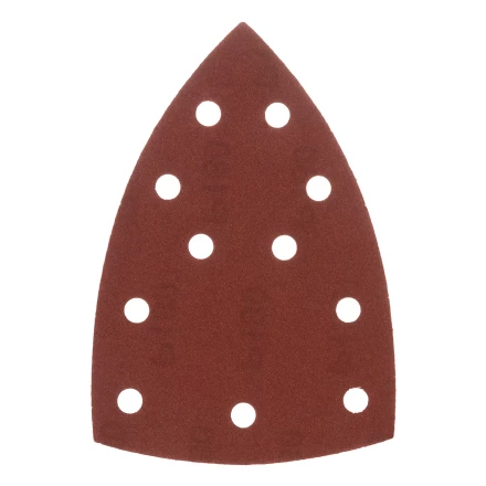 Треугольник абразивный на ворc. подложке под "липучку", перф., P 180, 150х150х100 мм, 5 шт. Denzel 738647 купить в Когалыме