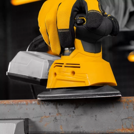 Треугольник абразивный на ворc. подложке под "липучку", перф., P 180, 150х150х100 мм, 5 шт. Denzel 738647 купить в Когалыме