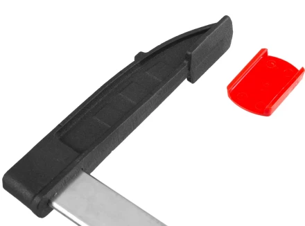 Струбцина ЗУБР "МАСТЕР", тип "F", пластмассовая ручка, стальная закаленная рейка, 120х1000мм 32150-120-1000 купить в Когалыме