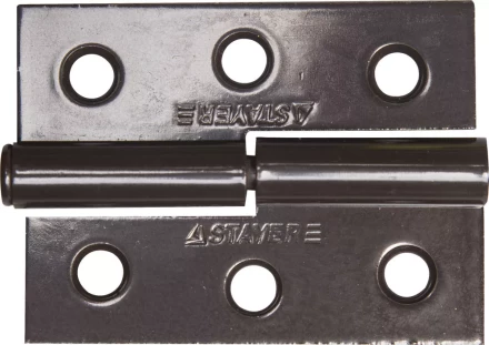 Петля дверная STAYER "MASTER" разъемная, цвет коричневый, левая, 65мм 37613-65-3L купить в Когалыме