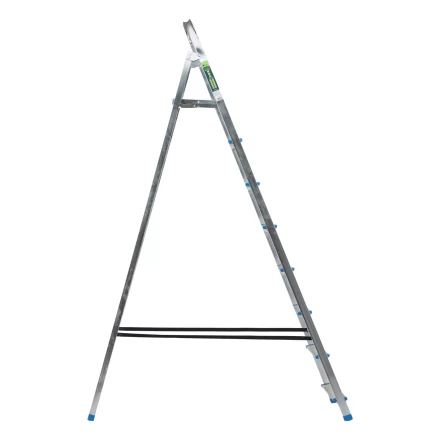 Стремянка, 8 ступеней Сибртех 97840, стальная, оцинкованная купить в Когалыме