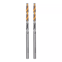 Сверло спиральное по металлу 3,2 x 65мм, Р6М5, Golden Tip, многогранная заточка, 2шт. Denzel 718269