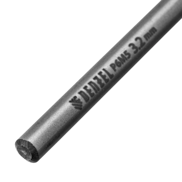 Сверло спиральное по металлу 3,2 x 65мм, Р6М5, Golden Tip, многогранная заточка, 2шт. Denzel 718269 купить в Когалыме