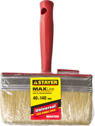 Макловица STAYER &quot;MASTER&quot; UNIVERSAL, светлая щетина, пластмассовый корпус, 4х14см 01824-14 купить в Когалыме