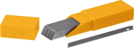 Лезвия OLFA сегментированные из нержавеющей стали, 9х80х0,38мм, 13 сегментов, 50шт OL-AB-50S купить в Когалыме