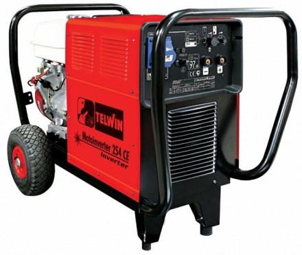 Инверторный сварочный бензогенератор Telwin MOTOINVERTER 254 CE двигатель HONDA Telwin купить в Когалыме