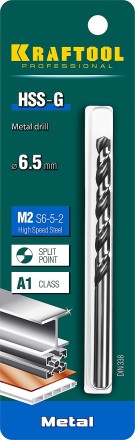 Сверла по металлу HSS-G 29651-6.5 купить в Когалыме