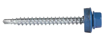 Саморезы ЗУБР окраш., RAL 5009 небесно-голуб., для крепл. кров. матер. к дерев. обреш., 4.8x50мм, 250шт 4-300315-48-050-5009 купить в Когалыме