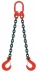 Строп 2СЦ-4.50 т. L1 цепи=3.10м на конце ОВ. L2 цепи 600мм на конце крюк 8 кл нестандарт купить в Когалыме
