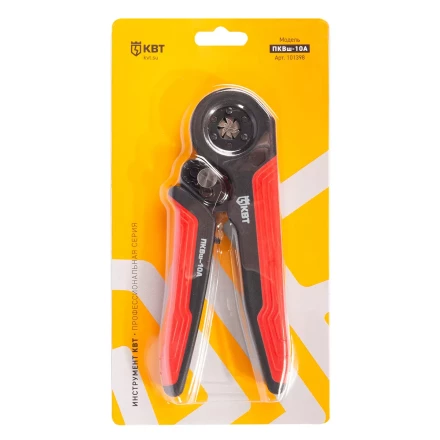 Пресс-клещи КВТ ПКВш-10А для опрессовки втулочных наконечников до 10 мм (101398) купить в Когалыме