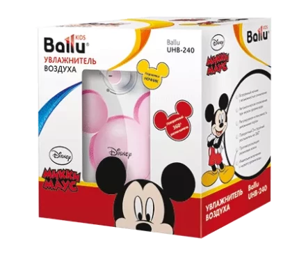 Увлажнитель ультразвуковой  BALLU UHB-240 pink/розовый Disney купить в Когалыме