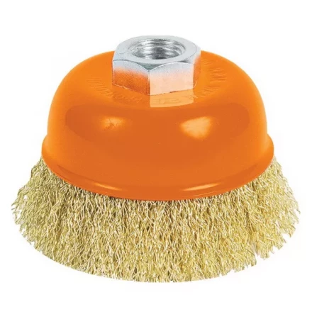 Щетка чашечная для шлифмашин 100мм M14 BS Кратон 1 11 02 005 купить в Когалыме