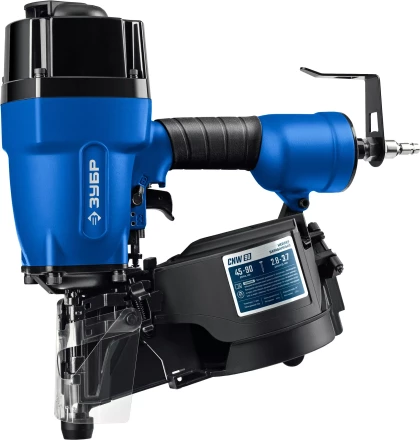 ЗУБР CNW-90, пневматический нейлер для барабанных гвоздей ЗУБР CNW (45-90 мм), Профессионал (31914) купить в Когалыме