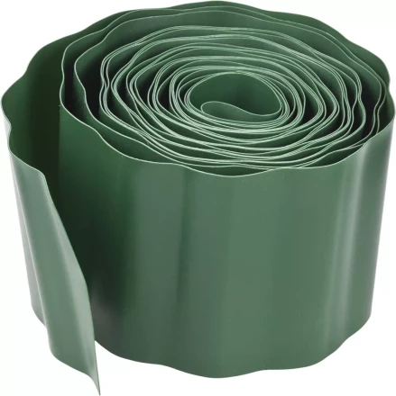 Лента бордюрная Grinda, цвет зеленый, 15см х 9 м 422245-15 купить в Когалыме