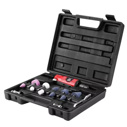 Шлифмашина ПШМ пневматическая DEKO DKPT02 SET 3, 018-1102, в чемодане с набором 15 предметов купить в Когалыме