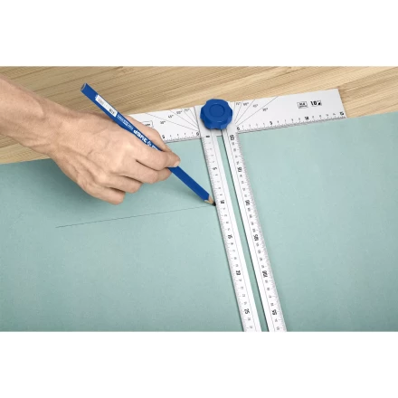 ЗУБР Т-угольник алюминиевый с подвижной направляющей, Профессионал (34389) купить в Когалыме