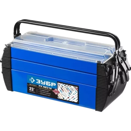 Ящик ЗУБР "ДОКА" металлический для инструмента, 23" 38163-23 купить в Когалыме