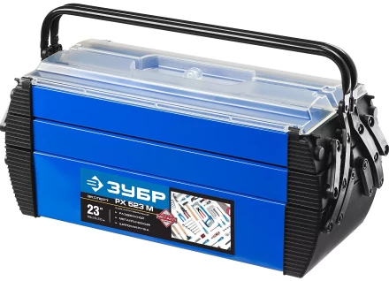 Ящик ЗУБР "ДОКА" металлический для инструмента, 23" 38163-23 купить в Когалыме