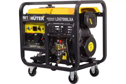 Электрогенератор дизельный LDG 7000LXА Huter 64/2/8 купить в Когалыме