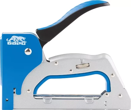 Степлер металлический 3 в 1 регул. удара двухкомп. рукоятка,тип скобы 53 300 500 6-14мм БАРС 40004 купить в Когалыме