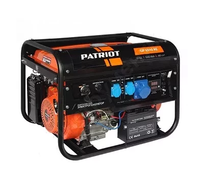 Бензогенератор Patriot GP-6510 AE купить в Когалыме