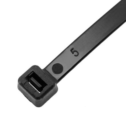 Хомуты, 500 х 8 мм, пластиковые, черные, 50 шт Сибртех 45588 купить в Когалыме
