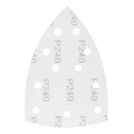 Треугольник абразивный на ворc. подложке под "липучку", перф., P 240, 150х150х100 мм, 5 шт. Denzel 738667 купить в Когалыме