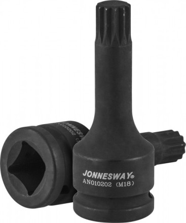 Насадка ударная М18х105мм 3/4&#039;&#039;DR  для ступичных гаек а/м VAG  AN010202  Jonnesway 48945 купить в Когалыме