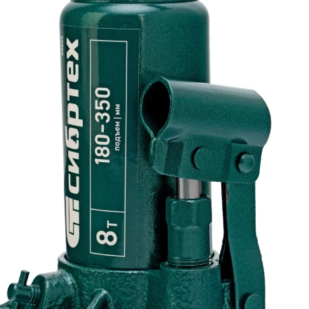 Домкрат гидравлический бутылочный Сибртех 50805, 8 т, 180-350 мм купить в Когалыме