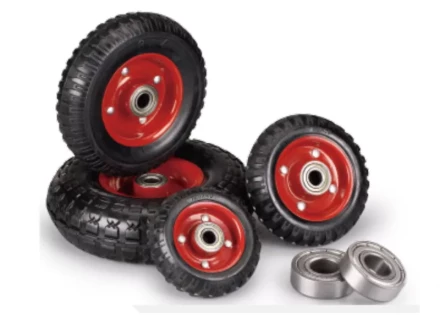 Колесо большегрузное P 200 200 мм резина с протектором, на ось (N) 1045649 купить в Когалыме