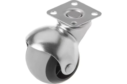 Колесо мебельное поворотное резиновое SCmg 25 50 мм 1047172 купить в Когалыме