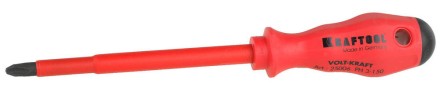 Отвертка KRAFTOOL &quot;VOLT-KRAFT&quot; 1000В, PH №3-150мм 25006-3-150 купить в Когалыме