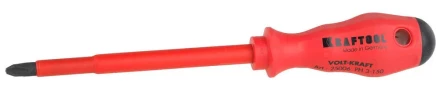 Отвертка KRAFTOOL "VOLT-KRAFT" 1000В, PH №3-150мм 25006-3-150 купить в Когалыме