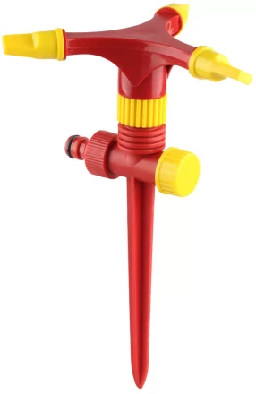 Распылитель GRINDA "CLASSIC Quick-Connection System" круговой регулируемый на пике, пластмассовый, 3 сопла 8-427610_z01 купить в Когалыме