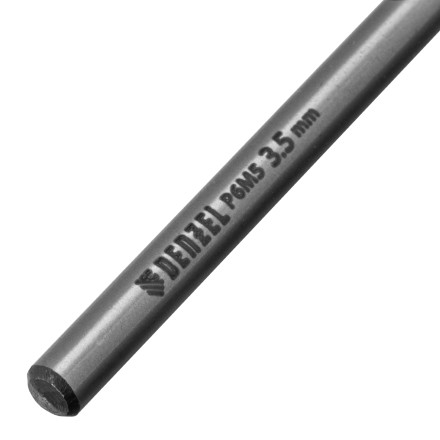 Сверло спиральное по металлу 3,5 x 70мм, Р6М5, Golden Tip, многогранная заточка, 2шт. Denzel 718270 купить в Когалыме
