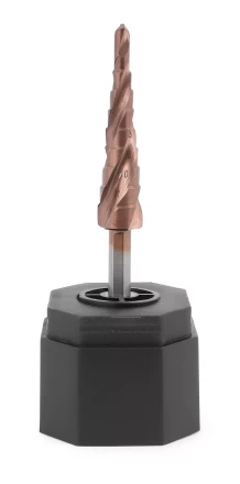 Ступенчатое сверло MESSER HSS CO 4-12х9 с кобальтовым покрытием и тремя спиральными канавками. купить в Когалыме