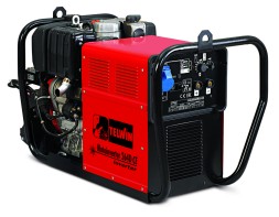 Инверторный сварочный бензогенератор Telwin MOTOINVERTER 264D CE двигатель LOMBARDINI