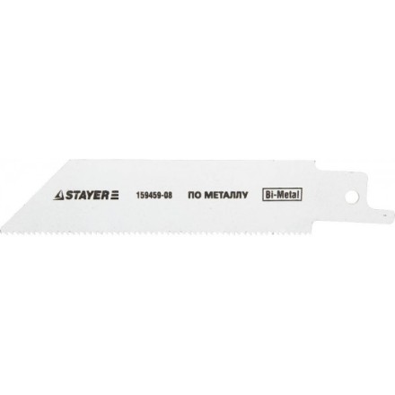 Полотно STAYER &quot;PROFI&quot; S522EF для сабельной эл. ножовки Bi-Met,тонколистовой, профильный металл, нерж сталь, цвет мет 159459-08 купить в Когалыме