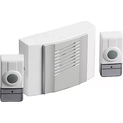 Звонок СВЕТОЗАР "ДУЭТ" радиочастотный беспроводной, 4 мелодии, 2 кнопки, 4,5В SV-58068