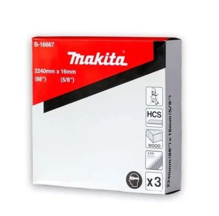 Набор полотен Makita B-16667 для ленточной пилы купить в Когалыме