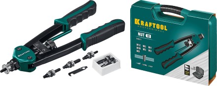 Резьбовые заклепочники двуручные KRAFTOOL NUT-12 31183 купить в Когалыме